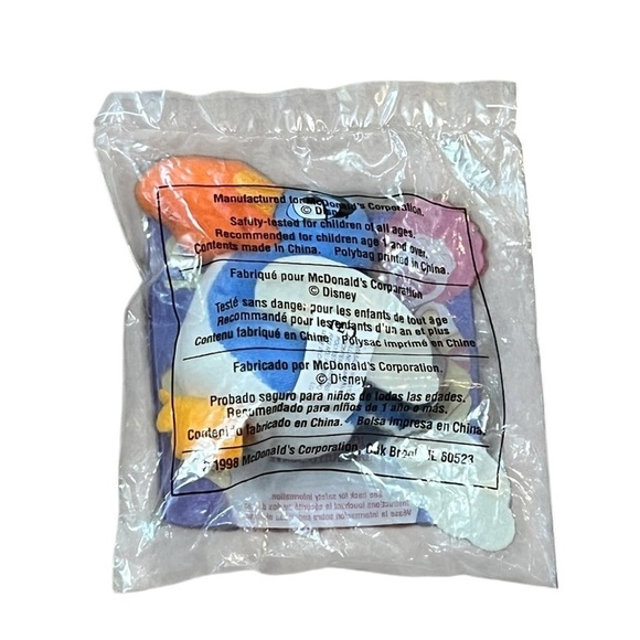 NWT Ty Teenie Beanie Babies McDonalds Lion King Plush Zazu Mint - Picture 3 of 5